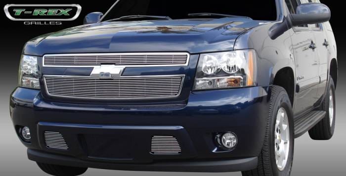 Chevrolet Tahoe T-Rex Billet Grille Overlay - Bolt On - 2PC - 21051