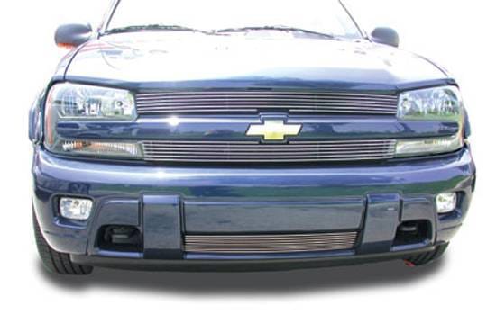 Chevrolet Trail Blazer T-Rex Billet Grille Overlay - Bolt On - Recess Mount - 21281