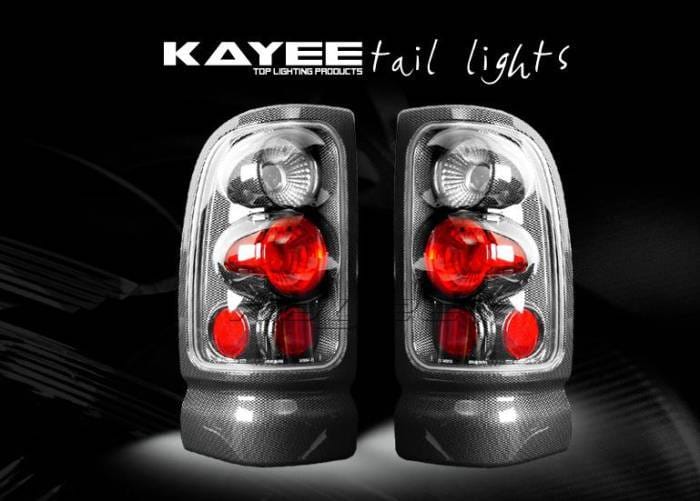 3D Carbon Taillights