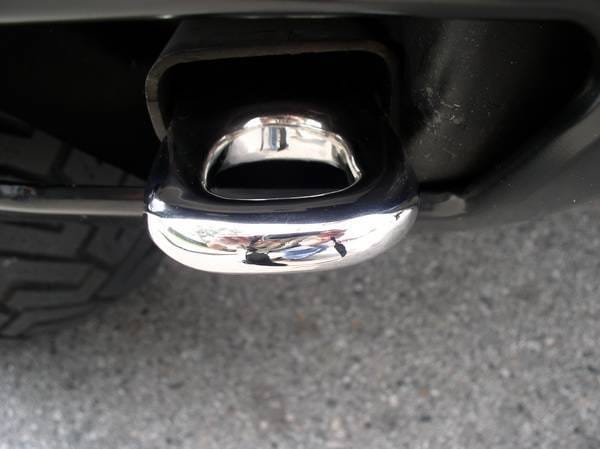 Hummer H2 Aries Front Tow Hooks - Stainless Steel - Set