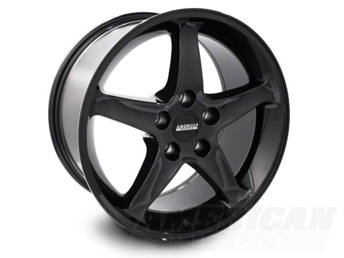 Ford Mustang Black 1995 Style Cobra R Wheel