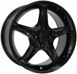 Ford Mustang Black 1995 Style Cobra R Wheel