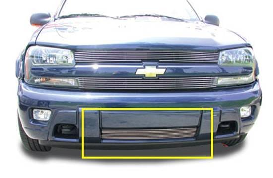 Chevrolet Trail Blazer T-Rex Bumper Billet Grille Insert - 8 Bars - 25282