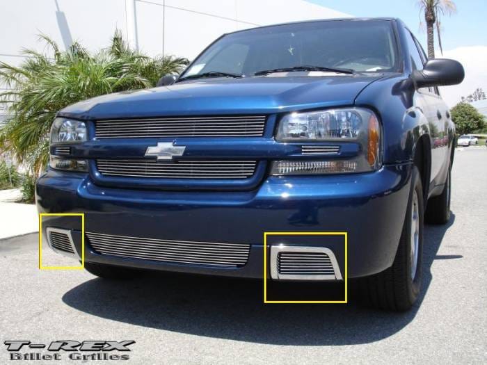 Chevrolet Trail Blazer T-Rex Bumper Billet Grille Insert - Vents - 2PC - 25285