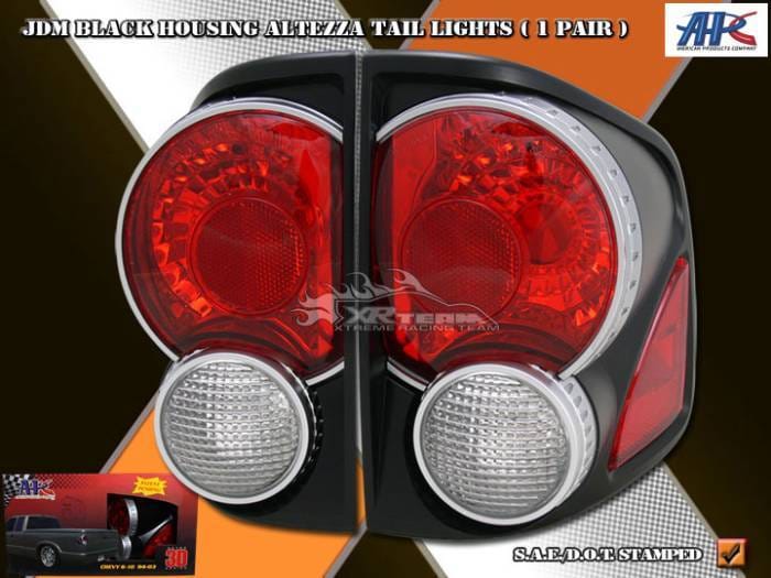 3D Retro Black Taillights