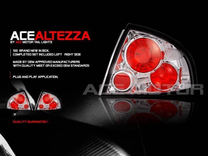 Chrome Euro  Altezza Taillights