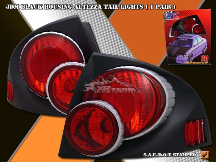 JDM Black 3D Altezza Taillights