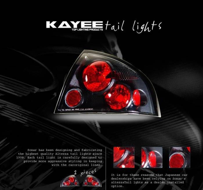 JDM Carbon Altezza Taillights