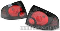 Black Red  Taillights