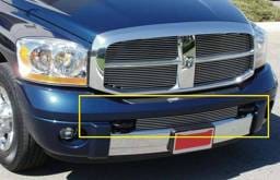 Dodge Ram T-Rex Bumper Billet Grille Insert - Between Tow Hooks - 25468