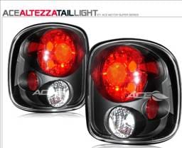 Black Stepside Taillights