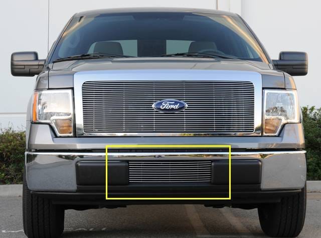 Ford F150 T-Rex Bumper Billet Grille Insert - 25569