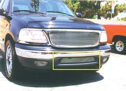 Ford F150 T-Rex Bumper Air Dam Billet Grille Insert - 7 Bars - 25581