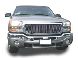 GMC Sierra T-Rex Vertical Billet Grille Insert - 67 Bars - 30200