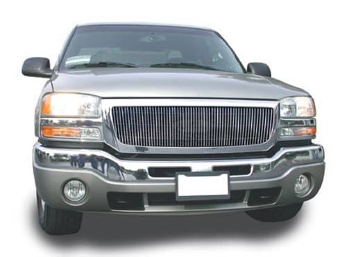 GMC Sierra T-Rex Vertical Billet Grille Insert - 67 Bars - 30200