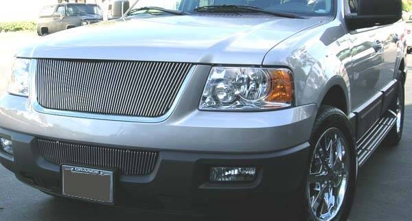 Ford Expedition T-Rex Vertical Billet Grille Insert - 61 Bars - 30593
