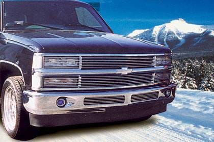 Chevrolet Silverado T-Rex Grille Assembly - Chrome - 50070