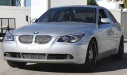 BMW 5 Series T-Rex Sport Series Formed Stainless Steel Mesh Grille with thin SS Frame - Triple Chrome Plated - 2PC - 44995