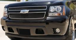 Chevrolet Suburban T-Rex Sport Series Formed Mesh Grille - All Black Powdercoat - 2PC - 46051