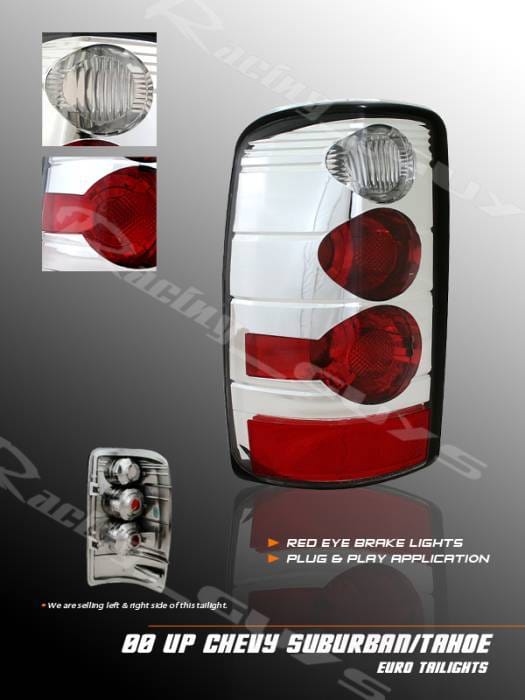Euro Chrome Red Eye Taillights