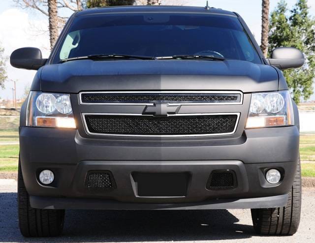 Chevrolet Suburban T-Rex Upper Class Mesh Grille - All Black - 2PC Style - 51050