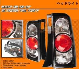 Black Clear Taillights