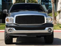 Dodge Ram T-Rex Upper Class Mesh Grille - Full Open - All Black - 1PC - 51459