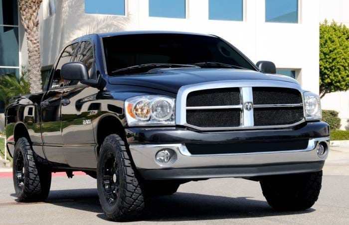 Dodge Ram T-Rex Upper Class Mesh Grille - All Black - 51468
