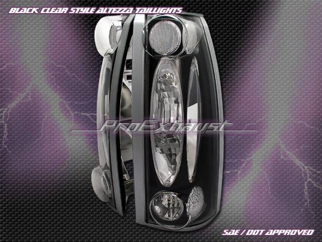 Black Clear Taillights
