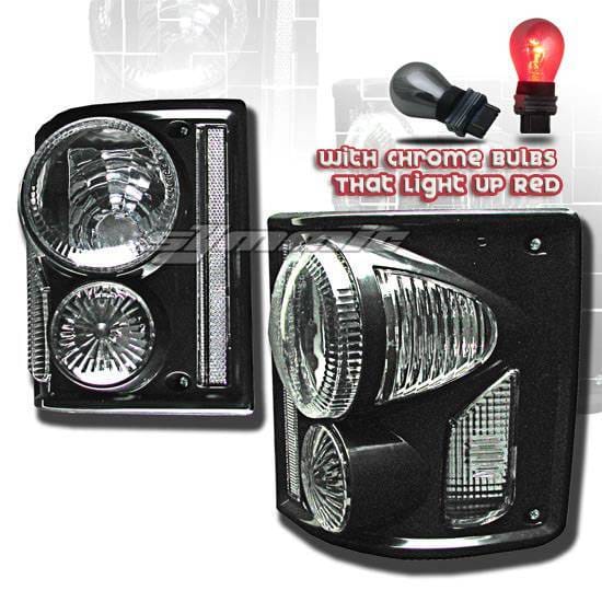 Black Clear Taillights