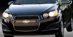 Chevrolet Sonic T-Rex Upper Class Mesh Grille - All Black - 2PC - 51132