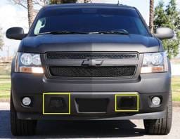 Chevrolet Avalanche T-Rex Upper Class Bumper Mesh Grille - All Black - 2PC - 52051