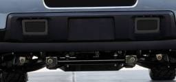 Chevrolet Silverado T-Rex Upper Class Mesh Tow Hook Bumper Grille - All Black - 2PC - 52115