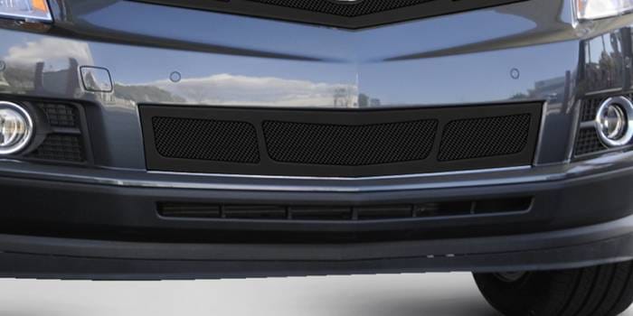 Cadillac SRX T-Rex Upper Class Mesh Bumper Grille - Overlay - Full Opening - Black - 52186