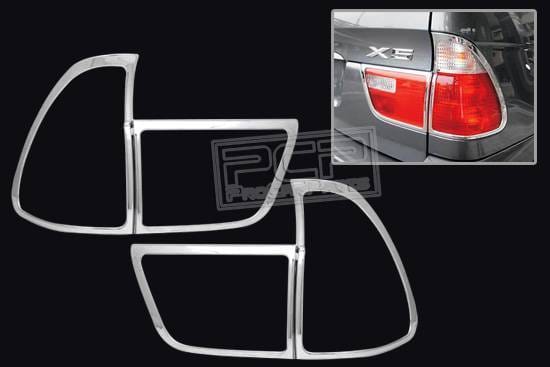 CHROME HEADLIGHTS TAIL LIGHTS TRIM
