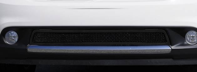 Dodge Durango T-Rex Upper Class Mesh Bumper Grille - All Black with Formed Mesh Center - 52492
