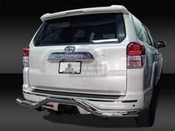 Toyota 4Runner Black Horse Rear Bumper Guard - Single Tube