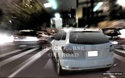 Mazda CX-7 Black Horse Rear Bumper Guard - Single Tube