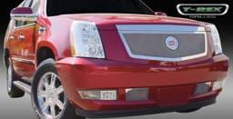 Cadillac Escalade T-Rex Upper Class Polished Stainless Mesh Grille with Recessed Logo Area - 54193