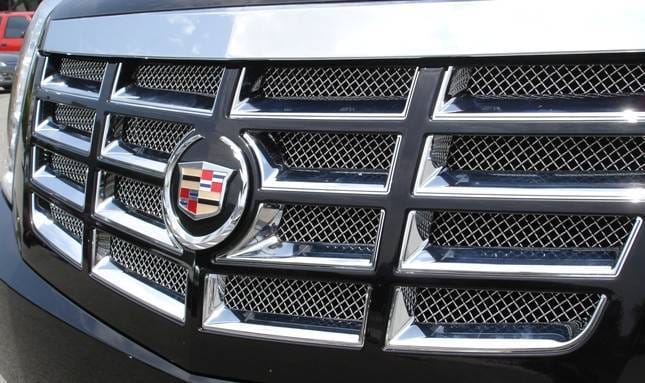Cadillac Escalade T-Rex Upper Class Polished Stainless Mesh Grille - Mesh Only - 54195