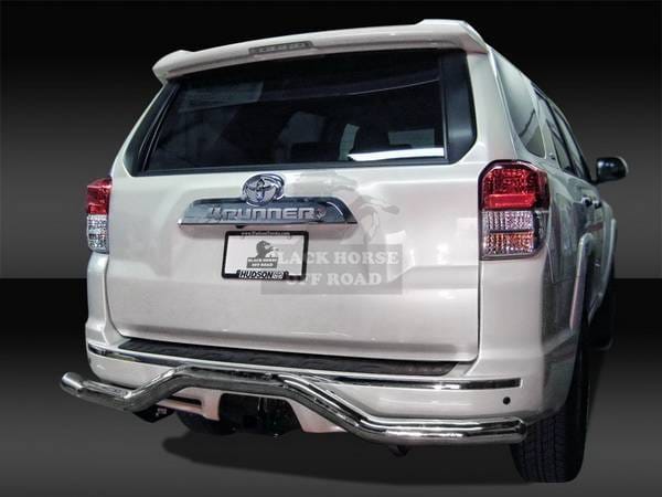 Lexus GX Black Horse Rear Bumper Guard - Single Tube