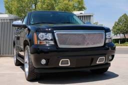 Chevrolet Tahoe T-Rex Upper Class Polished Stainless Mesh Grille - 1PC - 54053