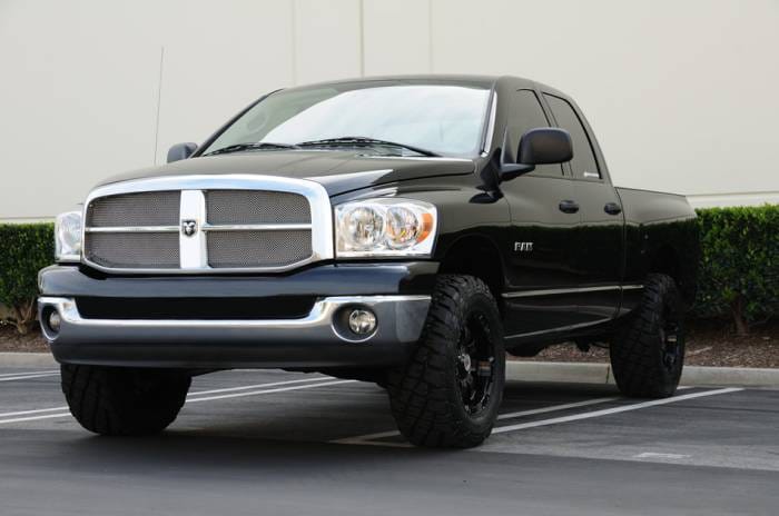 Dodge Ram T-Rex Upper Class Polished Stainless Mesh Grille - 54468