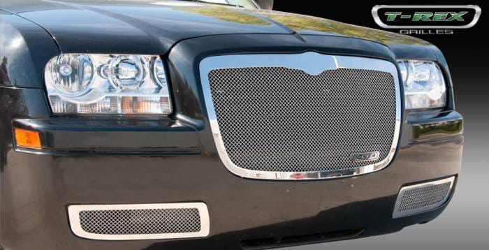 Chrysler 300 T-Rex Upper Class Polished Stainless Mesh Grille - 54471 thumbnail 3