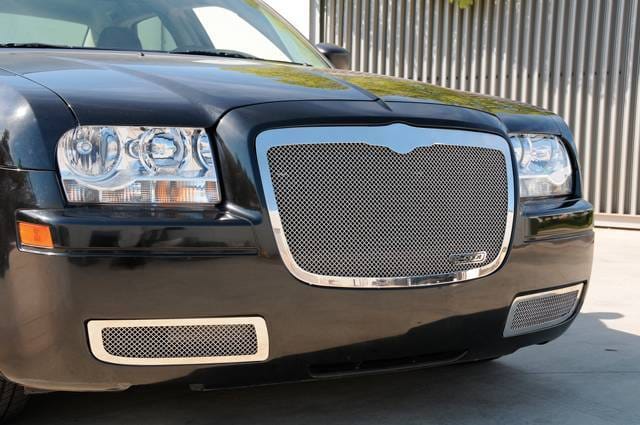 Chrysler 300 T-Rex Upper Class Polished Stainless Mesh Grille - 54471 thumbnail 2