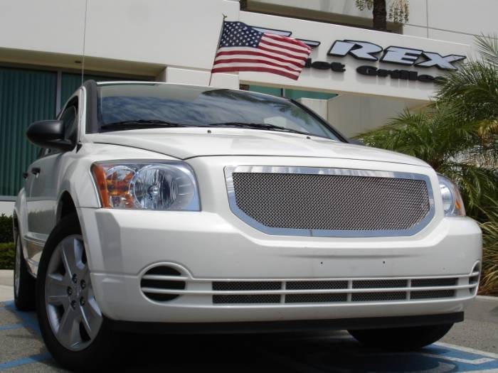 Dodge Caliber T-Rex Upper Class Polished Stainless Mesh Grille - 1PC - 54477