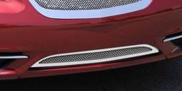 Chrysler 200 T-Rex Upper Class Polished Stainless Mesh Bumper Grille with Formed Mesh - 55408
