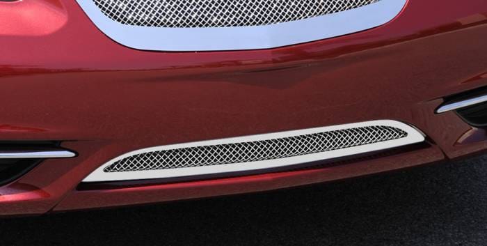 Chrysler 200 T-Rex Upper Class Polished Stainless Mesh Bumper Grille with Formed Mesh - 55408
