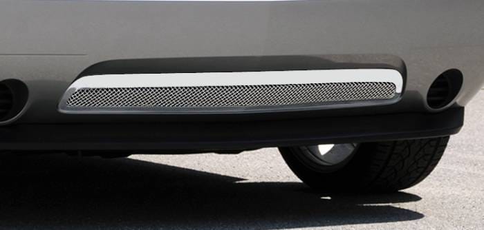 Dodge Challenger T-Rex Upper Class Polished Stainless Bumper Mesh Grille with Frame - 55416