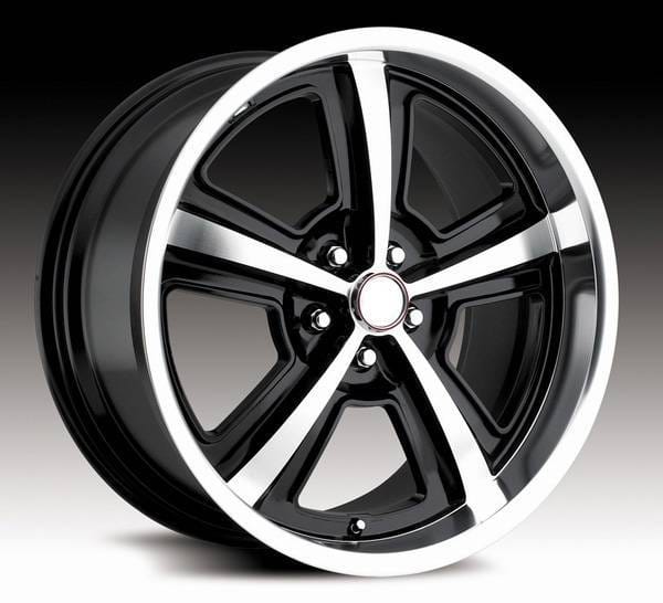 Ford Mustang Carroll Shelby Wheels Black Carroll Shelby CS69 Wheel